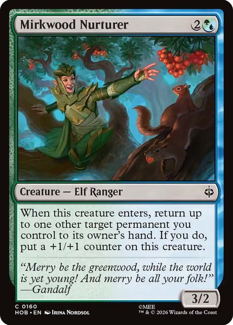 Mirkwood Nurturer
The Hobbit
Single
Magic: The Gathering