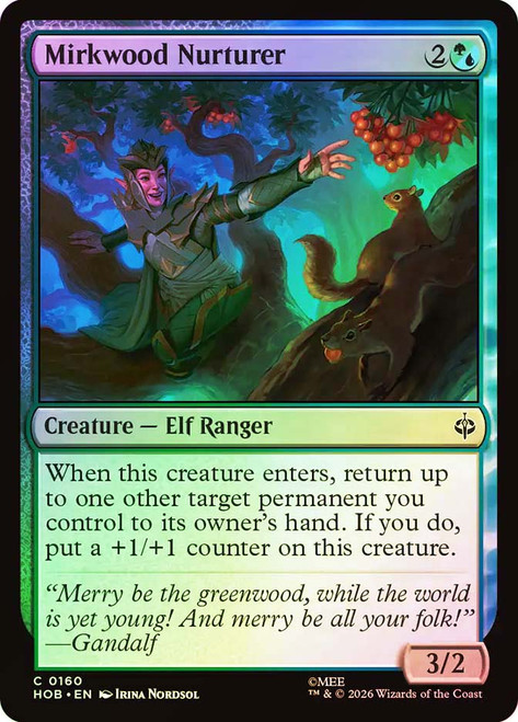 Mirkwood Nurturer
The Hobbit
Single
Magic: The Gathering