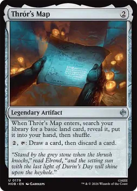 Thror's Map
The Hobbit
Single
Magic: The Gathering