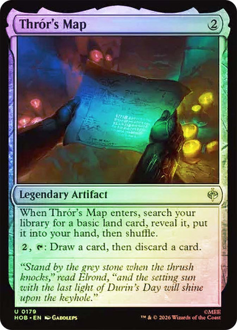 Thror's Map
The Hobbit
Single
Magic: The Gathering