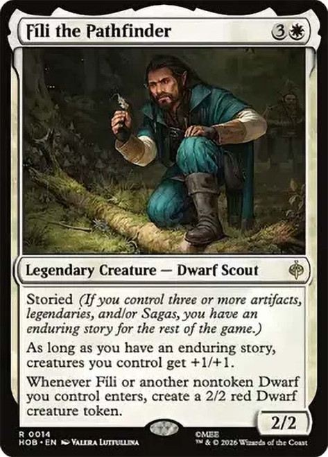 Fili the Pathfinder
The Hobbit
Single
Magic: The Gathering