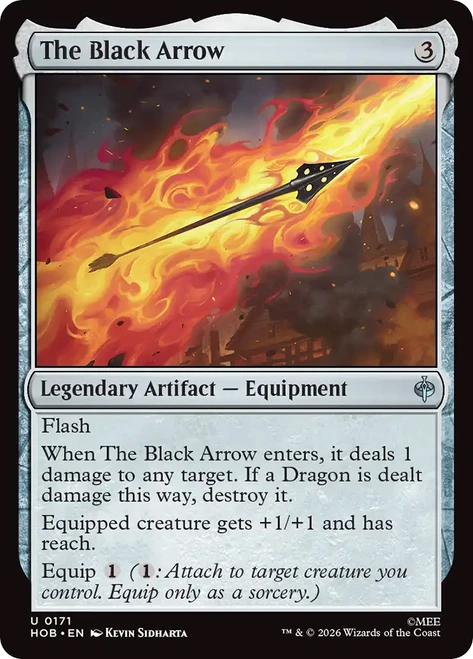 The Black Arrow
The Hobbit
Single
Magic: The Gathering
