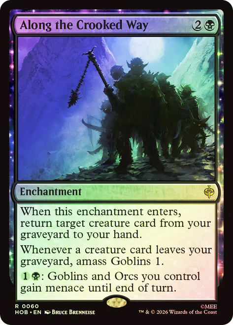 Along the Crooked Way
The Hobbit
Single
Magic: The Gathering
