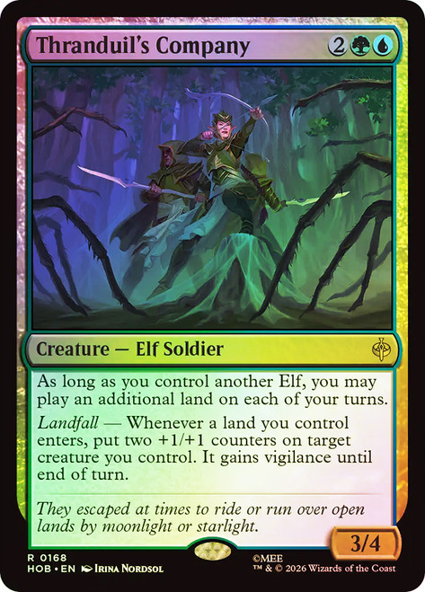 Thranduil's Company
The Hobbit
Single
Magic: The Gathering