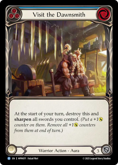 Visit the Dawnsmith
Mastery Pack Warrior
Single
Flesh and Blood
