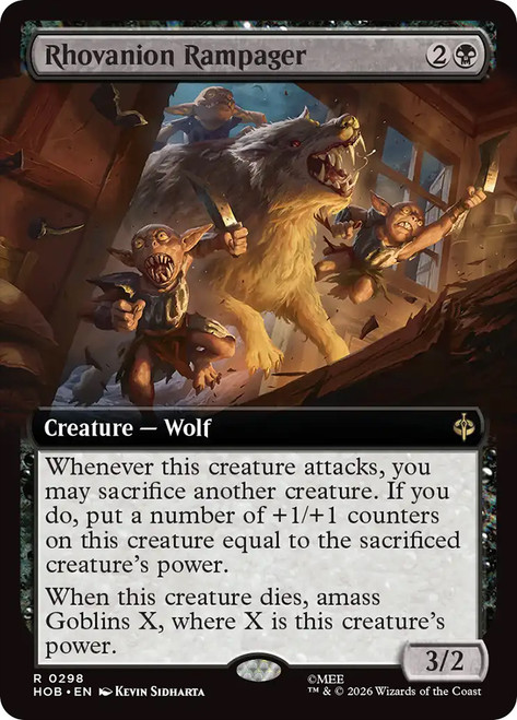 Rhovanion Rampager
The Hobbit
Single
Magic: The Gathering