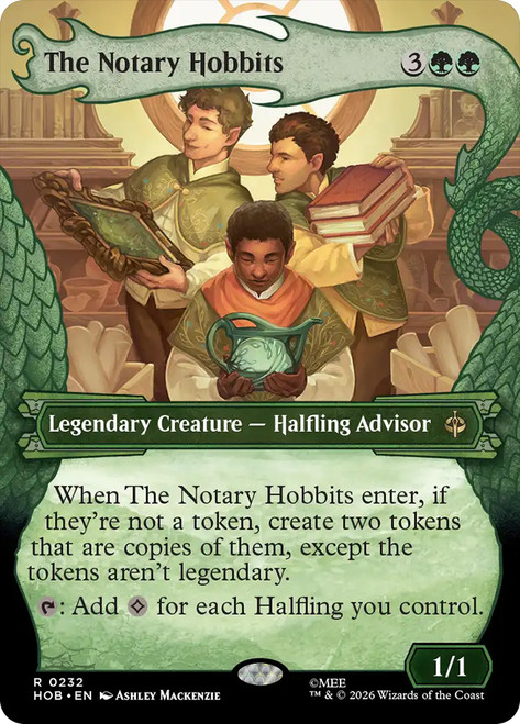 The Notary Hobbits
The Hobbit
Single
Magic: The Gathering