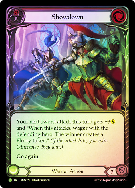 Showdown (Red) | Mastery Pack Warrior | Star City Games