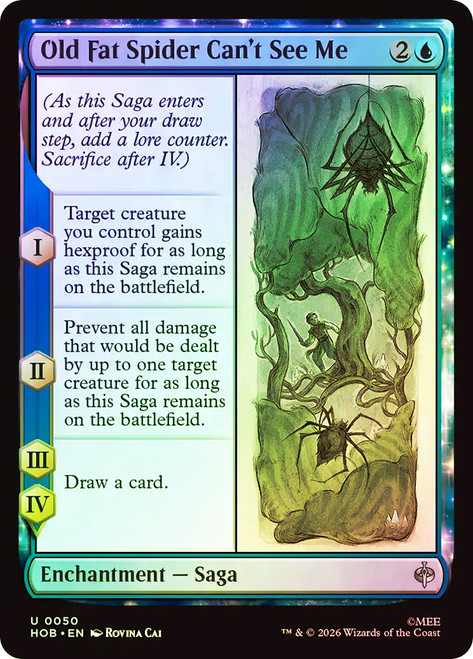 Old Fat Spider Can't See Me
The Hobbit
Single
Magic: The Gathering