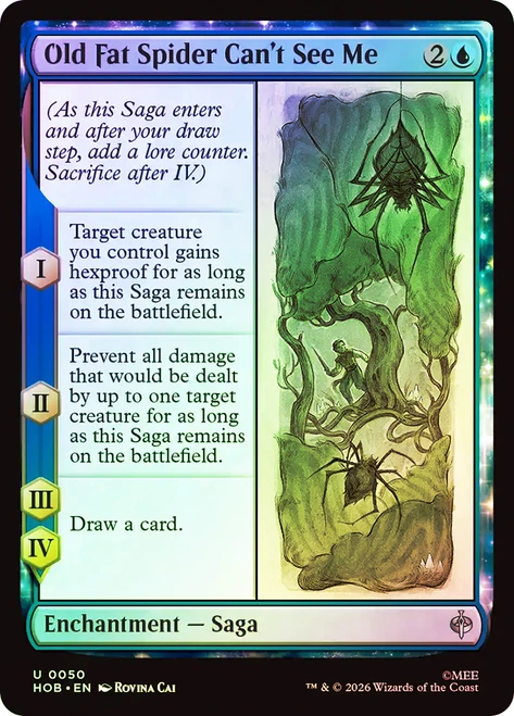 Old Fat Spider Can't See Me
The Hobbit
Single
Magic: The Gathering
