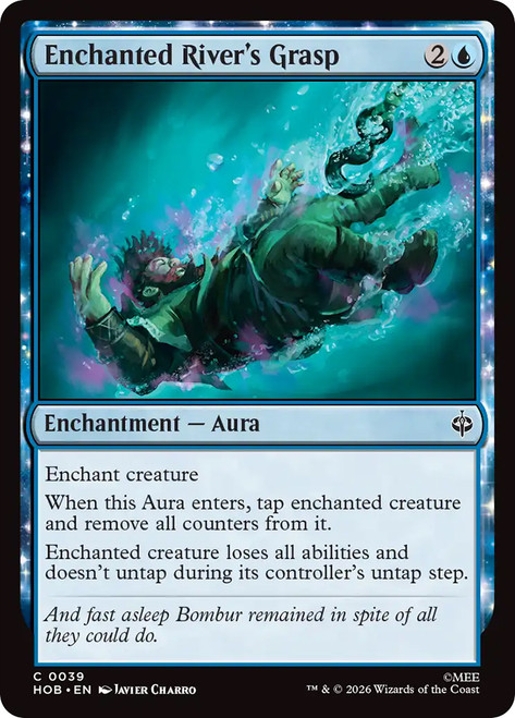 Enchanted River's Grasp
The Hobbit
Single
Magic: The Gathering