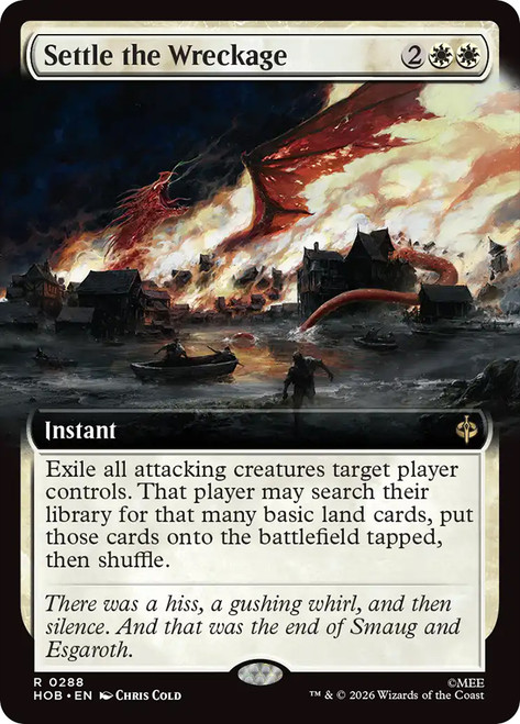 Settle the Wreckage
The Hobbit
Single
Magic: The Gathering
