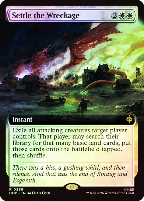 Settle the Wreckage
The Hobbit
Single
Magic: The Gathering