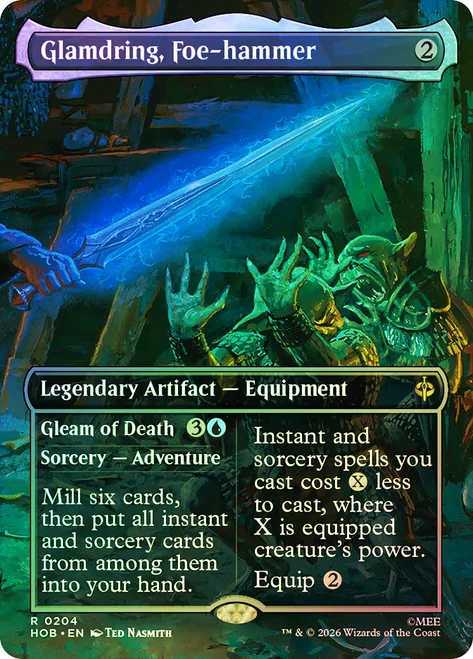 Glamdring, Foe-hammer // Gleam of Death
The Hobbit
Single
Magic: The Gathering