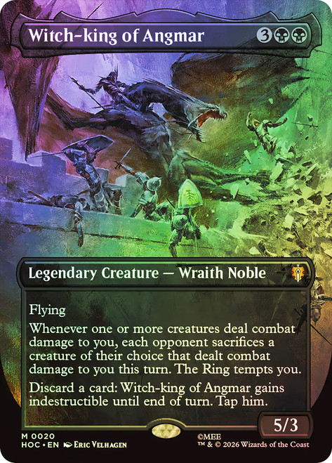 Witch-king of Angmar
The Hobbit Commander
Single
Magic: The Gathering