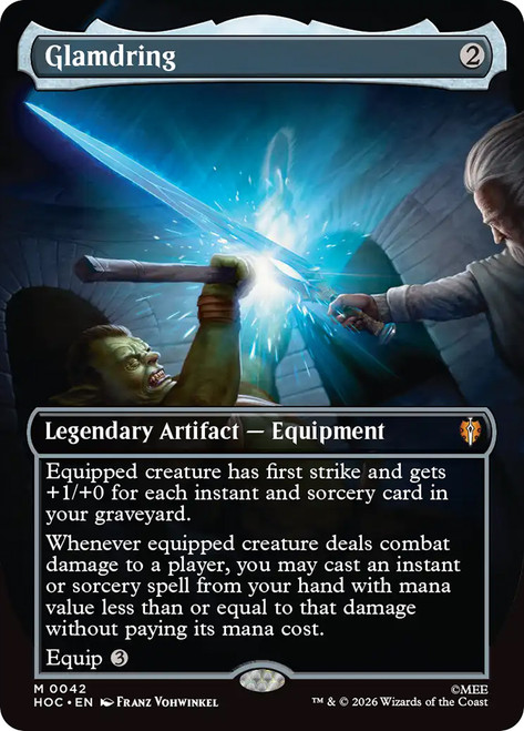 Glamdring
The Hobbit Commander
Single
Magic: The Gathering
