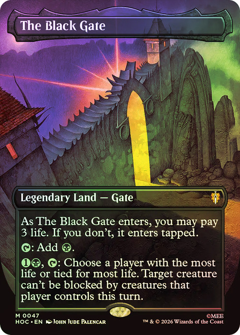The Black Gate
The Hobbit Commander
Single
Magic: The Gathering