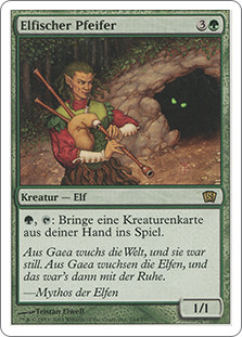 Elvish Piper
8th Edition - German
Single
Magic The Gathering