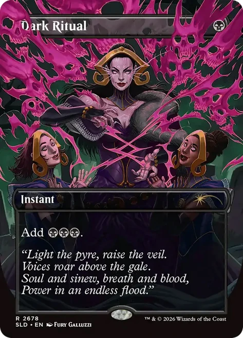 Dark Ritual
Secret Lair Drop
Single
Magic: The Gathering