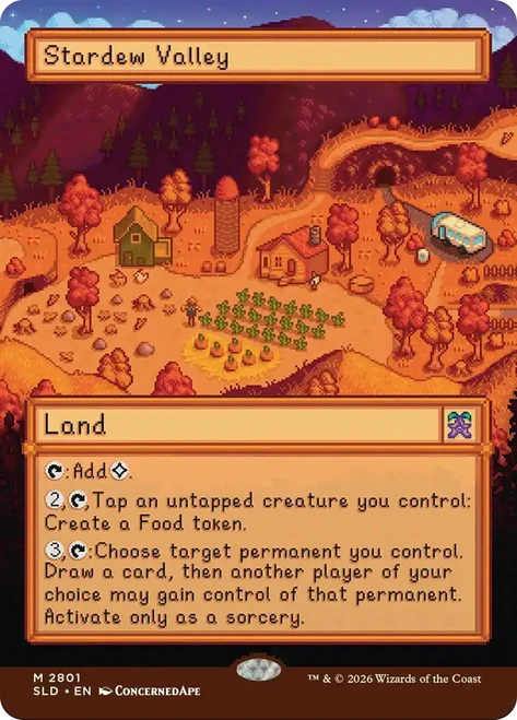 Stardew Valley (Stardew Valley)
Secret Lair Drop
Single
Magic: The Gathering