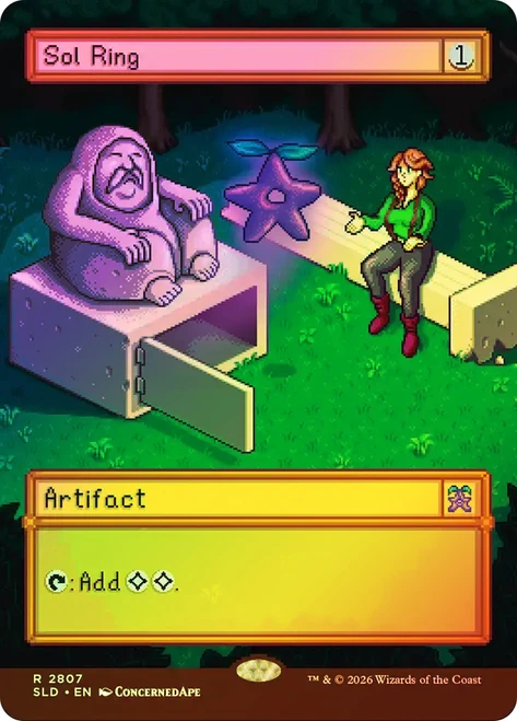 Sol Ring (Stardew Valley)
Secret Lair Drop
Single
Magic: The Gathering