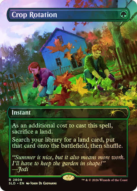 Crop Rotation (Stardew Valley)
Secret Lair Drop
Single
Magic: The Gathering
