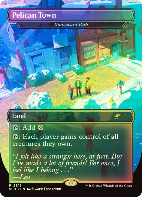 Homeward Path (Pelican Town) (Stardew Valley)
Secret Lair Drop
Single
Magic: The Gathering