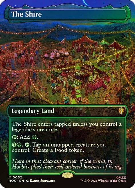 The Shire
The Hobbit Commander
Single
Magic: The Gathering