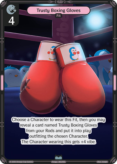 Trusty Boxing Gloves
Birb & Pengu
Single
Vibes