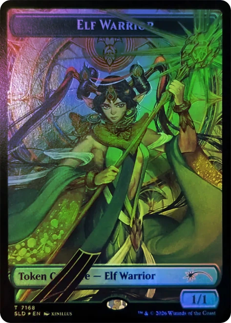 {Elf Warrior Token} (#7168)
Secret Lair Drop
Single
Magic: The Gathering
