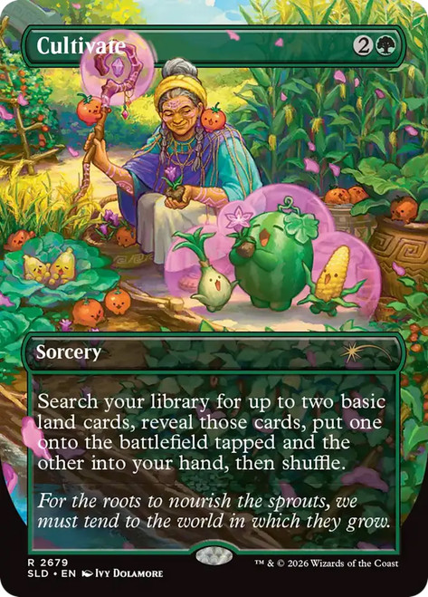 Cultivate
Secret Lair Drop
Single
Magic: The Gathering