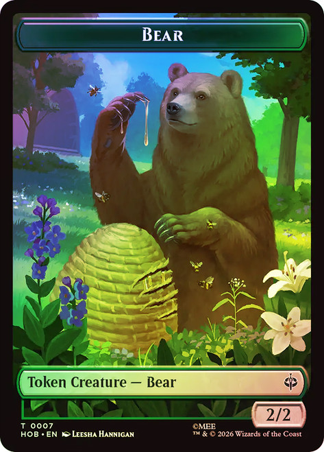 {Bear Token} // {Stone Boulder Token}
The Hobbit
Single
Magic: The Gathering