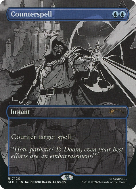 Counterspell (Marvel)
Secret Lair Drop
Single
Magic: The Gathering