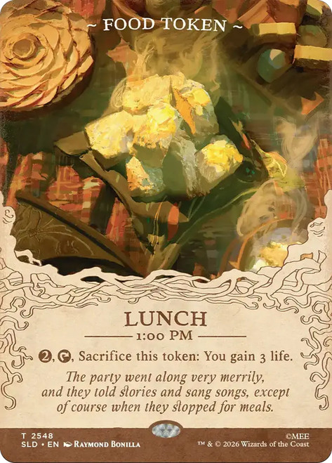 {Food Token} (The Hobbit)
Secret Lair Drop
Single
Magic: The Gathering