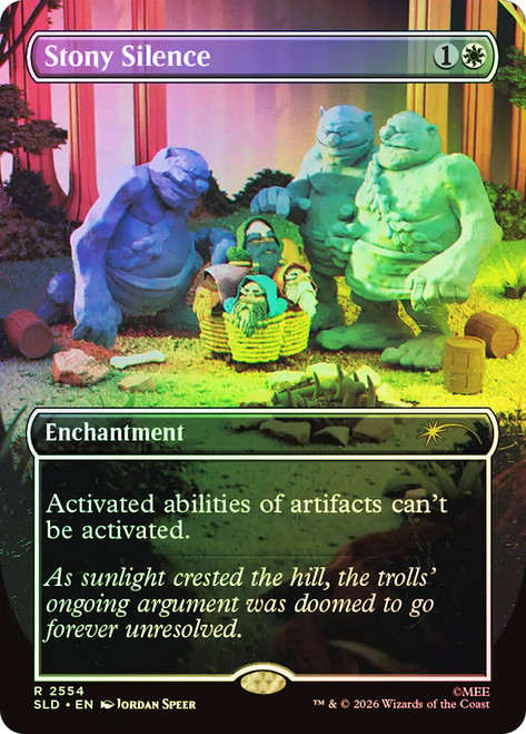 Stony Silence (The Hobbit)
Secret Lair Drop
Single
Magic: The Gathering