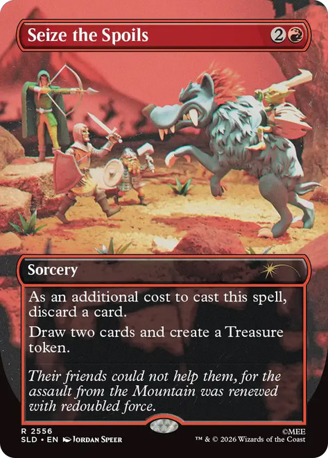 Seize the Spoils (The Hobbit)
Secret Lair Drop
Single
Magic: The Gathering