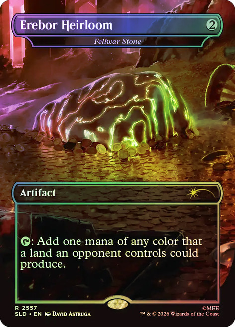 Fellwar Stone (The Hobbit)
Secret Lair Drop
Single
Magic: The Gathering