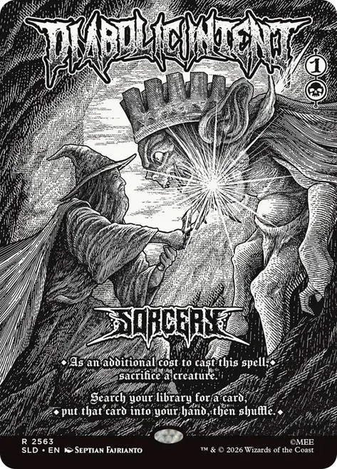 Diabolic Intent (The Hobbit)
Secret Lair Drop
Single
Magic: The Gathering