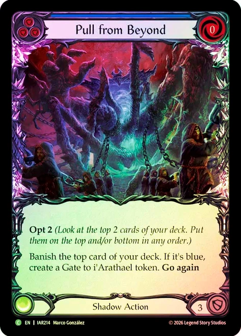 Pull from Beyond (Blue)
Usurp the Shadow Throne
Single
Flesh and Blood