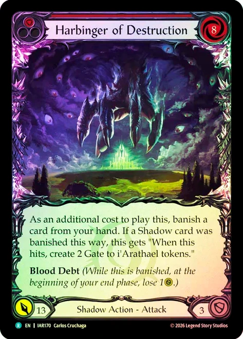 Harbinger of Destruction
Usurp the Shadow Throne
Single
Flesh and Blood