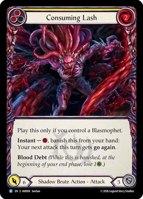 Consuming Lash
Usurp the Shadow Throne
Single
Flesh and Blood