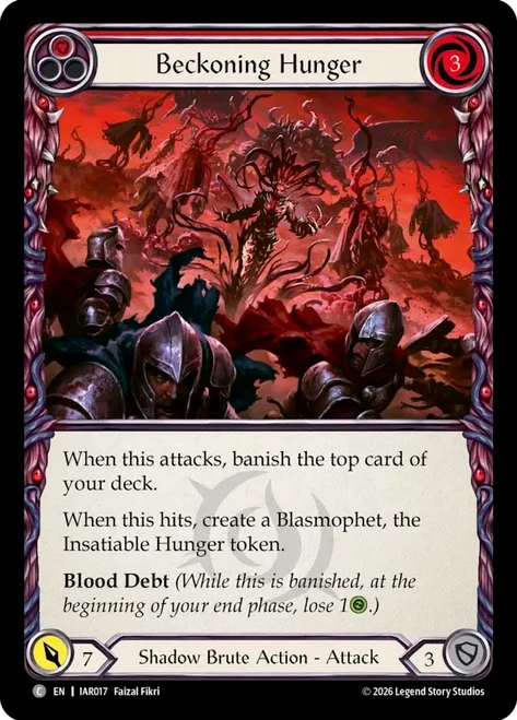 Beckoning Hunger (Red)
Usurp the Shadow Throne
Single
Flesh and Blood