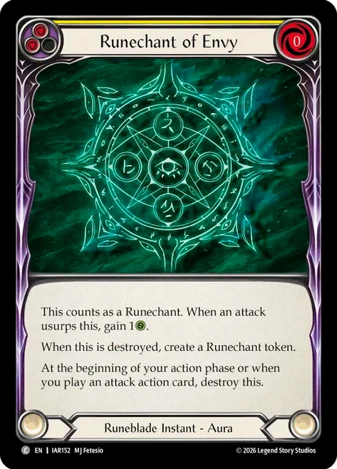 Runechant of Envy
Usurp the Shadow Throne
Single
Flesh and Blood