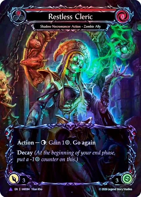 Restless Cleric
Usurp the Shadow Throne
Single
Flesh and Blood