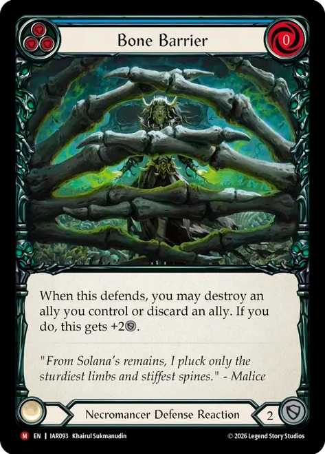 Bone Barrier
Usurp the Shadow Throne
Single
Flesh and Blood