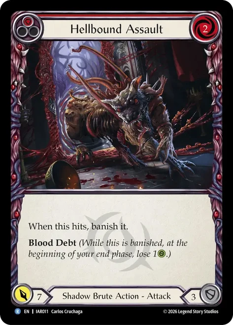 Hellbound Assault
Usurp the Shadow Throne
Single
Flesh and Blood