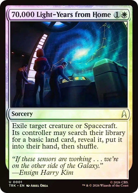 70,000 Light-Years from Home
Star Trek
Single
Magic: The Gathering