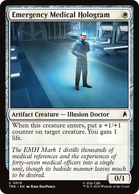 Emergency Medical Hologram
Star Trek
Single
Magic: The Gathering