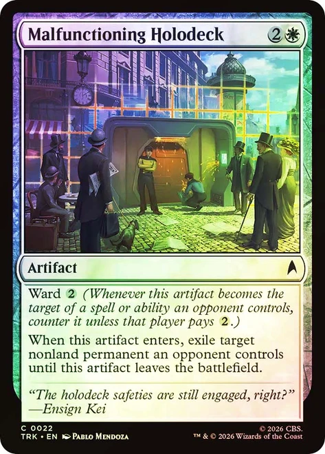 Malfunctioning Holodeck
Star Trek
Single
Magic: The Gathering