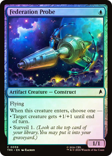 Federation Probe
Star Trek
Single
Magic: The Gathering